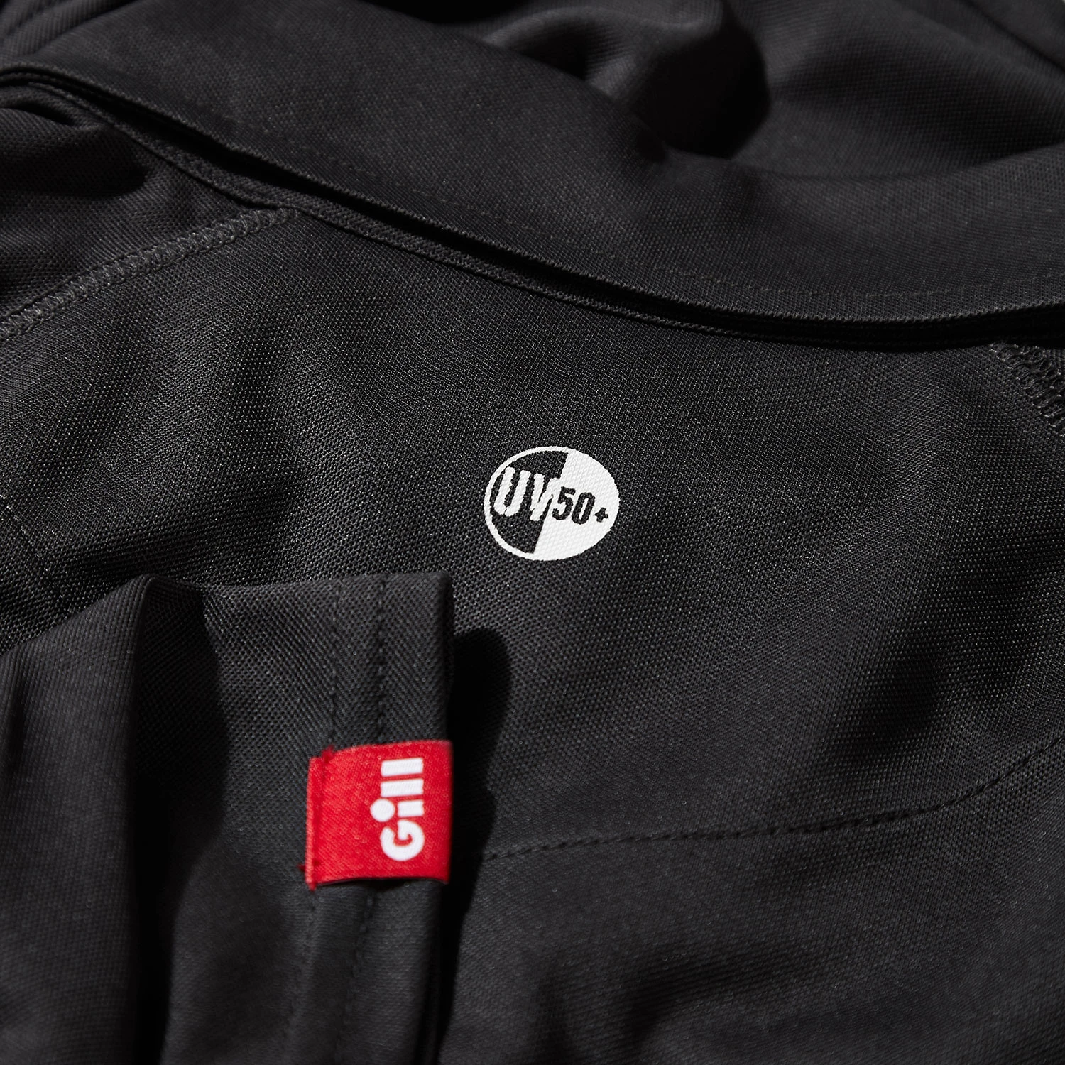 Gill Mens UV Tec Polo - Charcoal 7 Gill Mens UV Tec Polo - Charcoal - Image 5