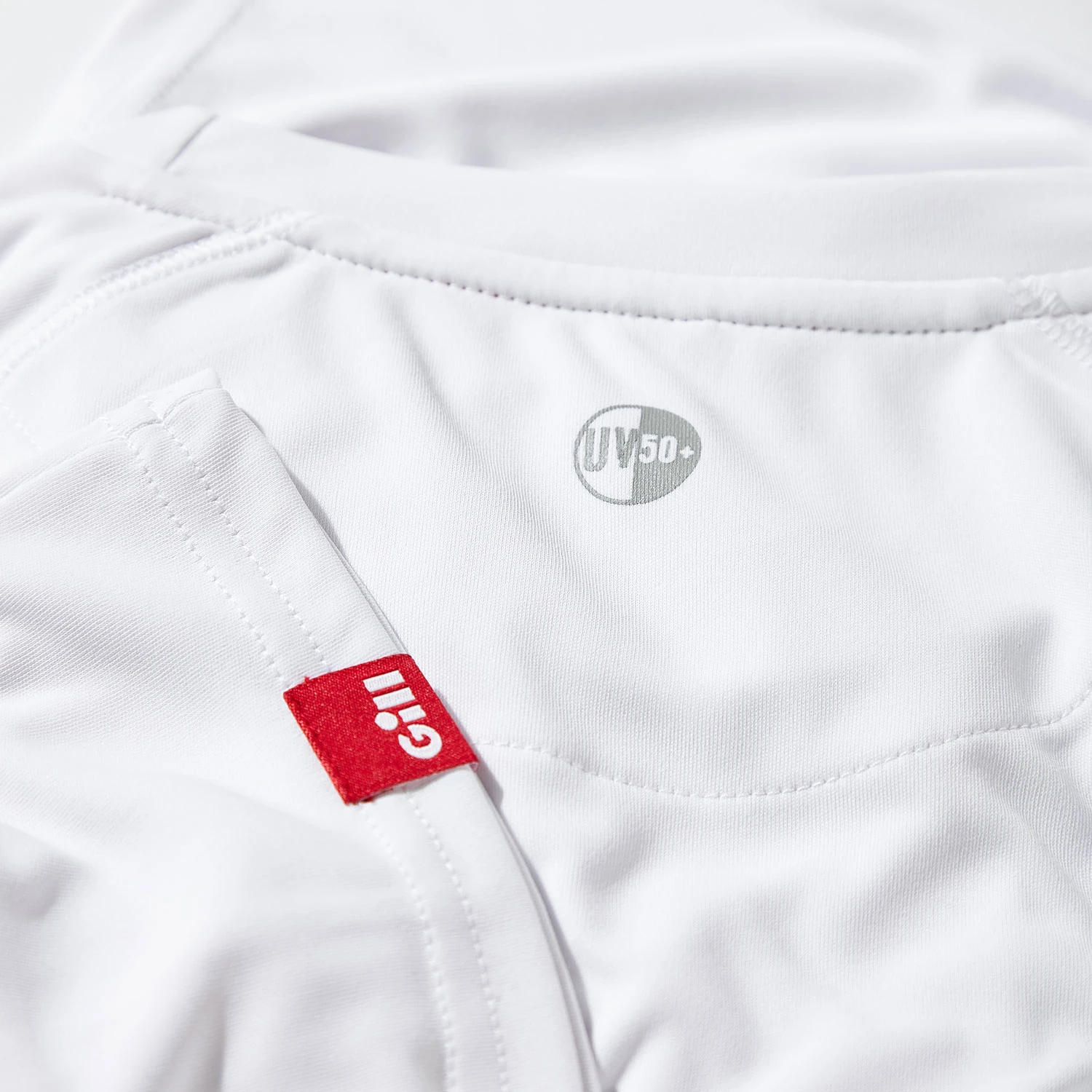 Gill Mens UV Tec Crew Neck T-Shirt - White 7 Gill Mens UV Tec Crew Neck T-Shirt - White - Image 5