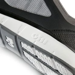 Gill Mawgan Sailing Trainers - Black/Grey -Professional Nautical Clothing Store 2020 Gill Magwan Trainer SideB