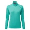 Gill Womens UV Tec Long Sleeve Zip Tee - Turquoise 2 Gill Womens UV Tec Long Sleeve Zip Tee - Turquoise -Professional Nautical Clothing Store 2020 Gill UV009W Turquoise 1