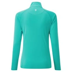 Gill Womens UV Tec Long Sleeve Zip Tee - Turquoise -Professional Nautical Clothing Store 2020 Gill UV009W Turquoise 3