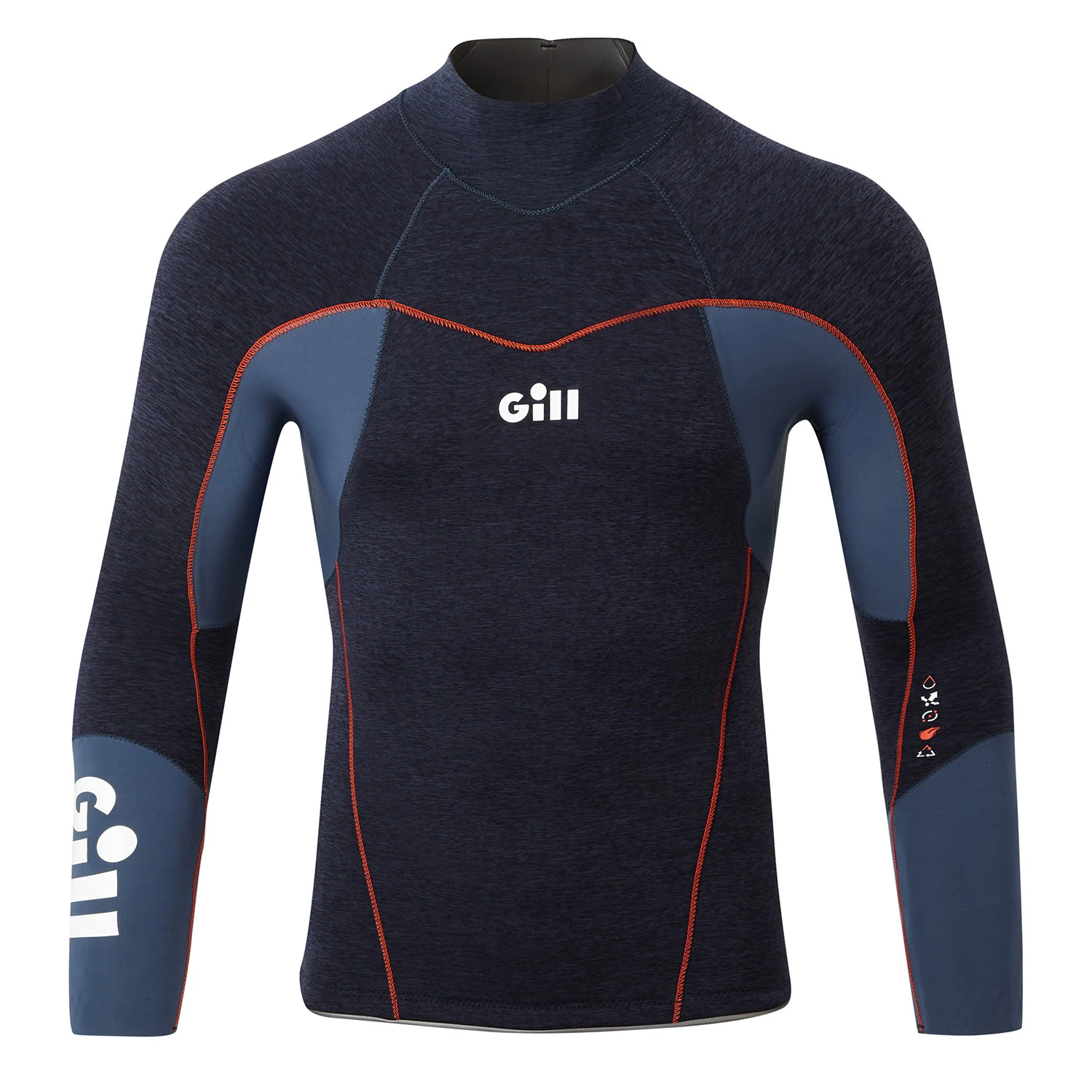 Gill Race Firecell Long Sleeve Wetsuit Top - Blue 3 Gill Race Firecell Long Sleeve Wetsuit Top - Blue - Image 2
