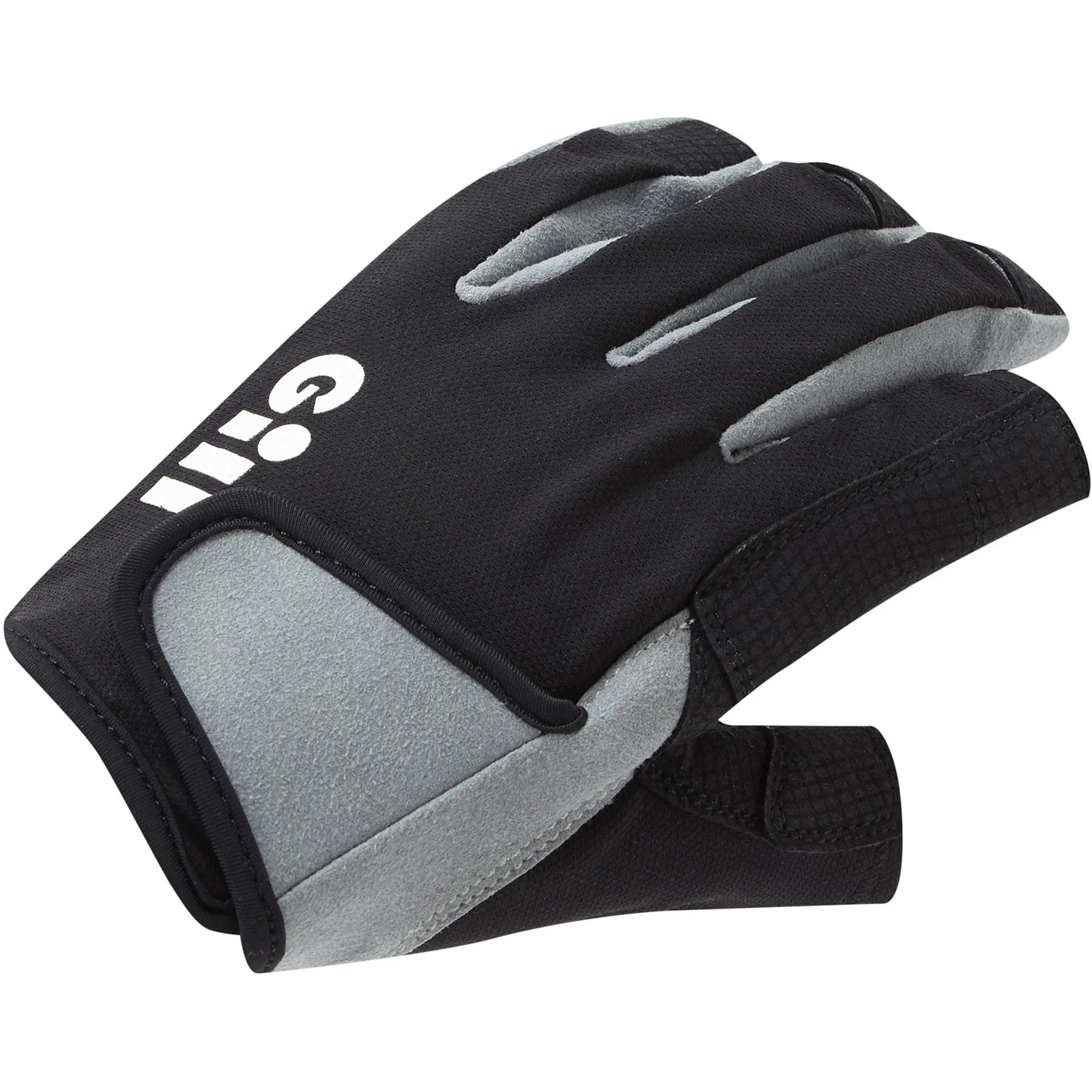Gill Junior Deckhand Long Finger Sailing Gloves - Black 3 Gill Junior Deckhand Long Finger Sailing Gloves - Black