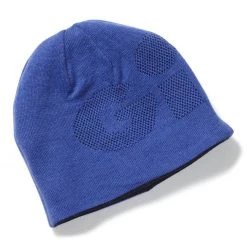 Gill Reversible Knit Beanie - Blue/Navy