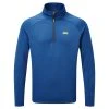 Gill OS Thermal Zip Neck Neck Top - Atlantic Blue