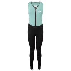 Gill Womens Dynamic Front Zip Longjane Wetsuit - Egg Shell