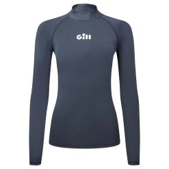 Gill Womens ZenZero Rash Vest Long Sleeve - Dark Navy