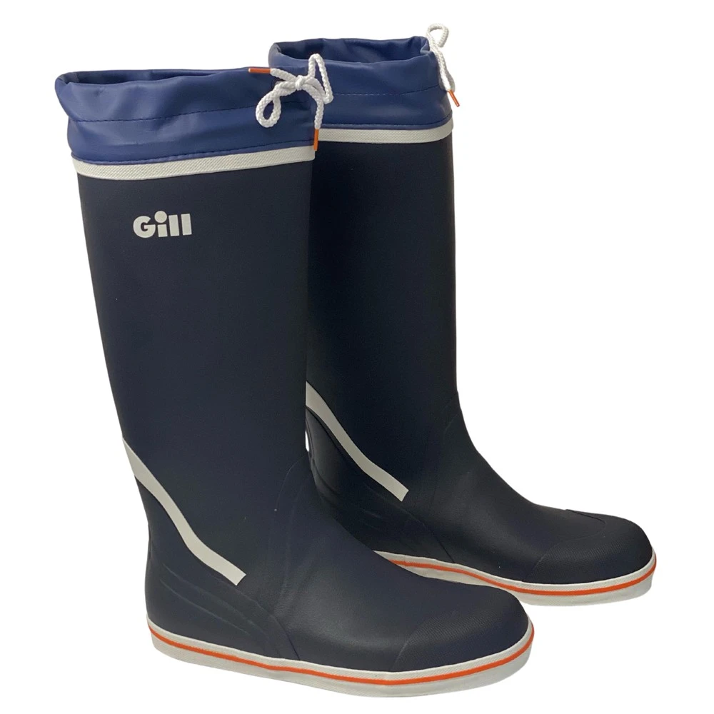 Gill Tall Yachting Boot - Navy 4 Gill Tall Yachting Boot - Navy - Image 2