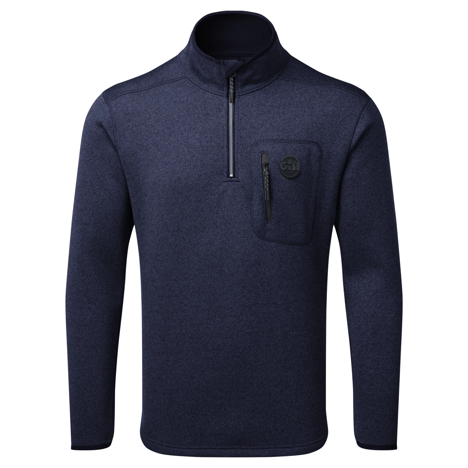 Gill Knit Fleece - Navy 3 Gill Knit Fleece - Navy