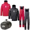 Gill Men's OS2 Offshore Suit & Free Tarp Barrel Bag 1 Gill Men's OS2 Offshore Suit & Free Tarp Barrel Bag -Professional Nautical Clothing Store Gill Mens OS2 Offshore Sailing Suit and Black Tarp Barrel Bag