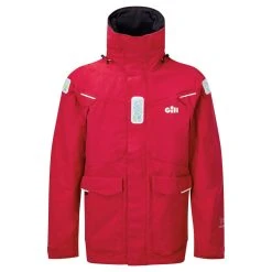 Gill Men's OS2 Offshore Suit & Free Tarp Barrel Bag 24 Gill Men's OS2 Offshore Suit & Free Tarp Barrel Bag -Professional Nautical Clothing Store Gill OS2 Jacket 2022 Red Front