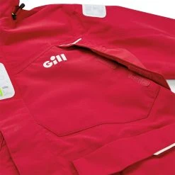 Gill Men's OS2 Offshore Jacket 17 Gill Men's OS2 Offshore Jacket -Professional Nautical Clothing Store Gill OS2 Jacket 2022 Red Front Detail 1