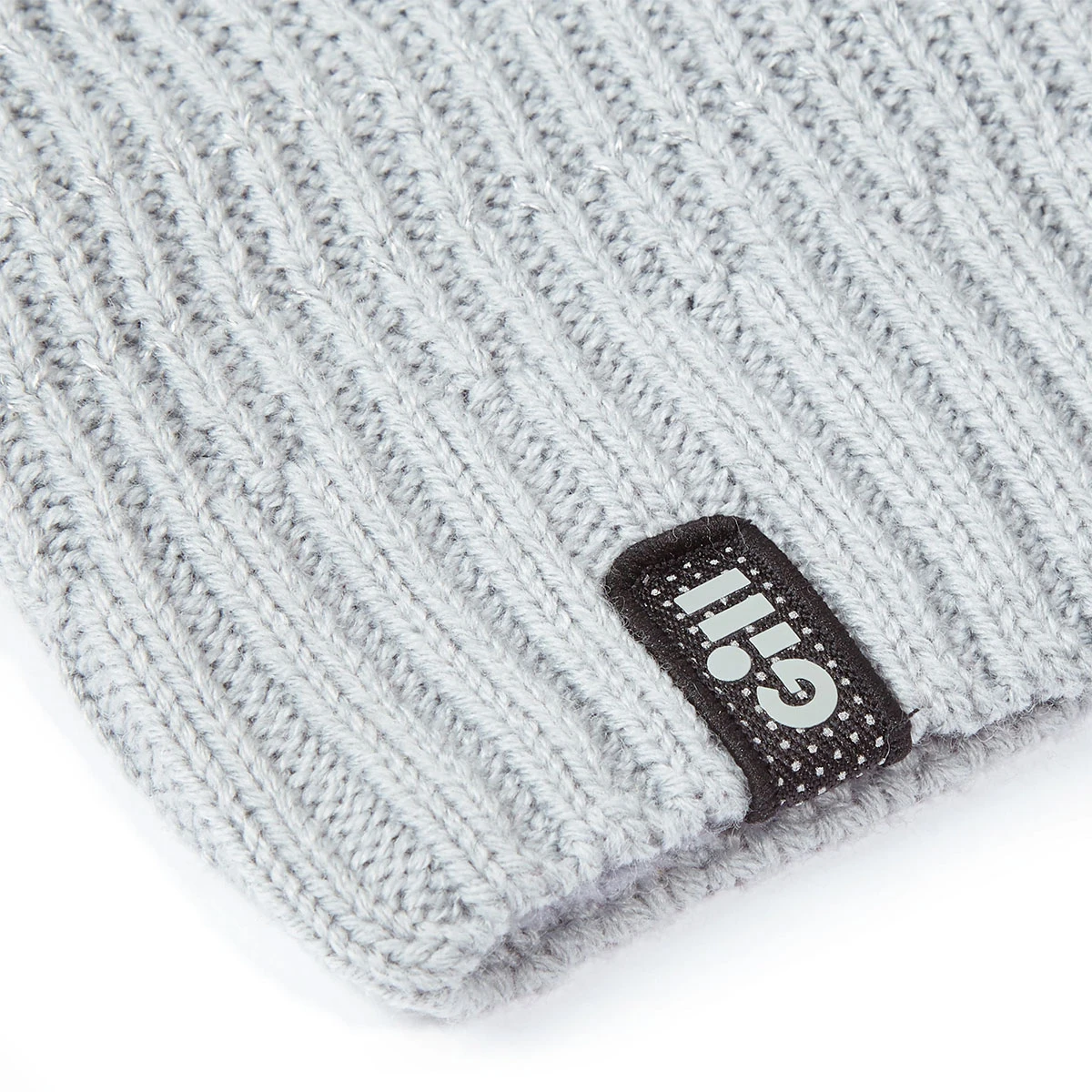 Gill Reflective Knit Beanie - Medium Grey 3 Gill Reflective Knit Beanie - Medium Grey - Image 2