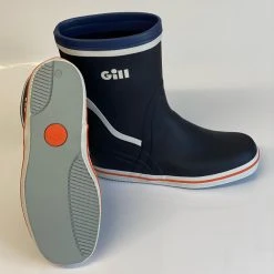 Gill Short Cruising Boot - Navy -Professional Nautical Clothing Store Gill Short Cruising Boot Sole