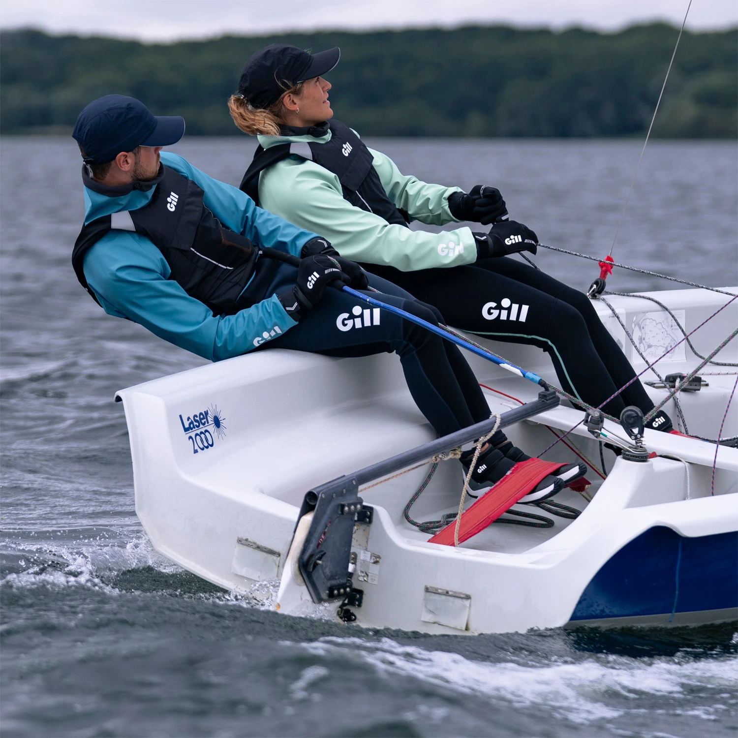 Gill Dynamic Long John Wetsuit - Atlantic Blue 6 Gill Dynamic Long John Wetsuit - Atlantic Blue - Image 4