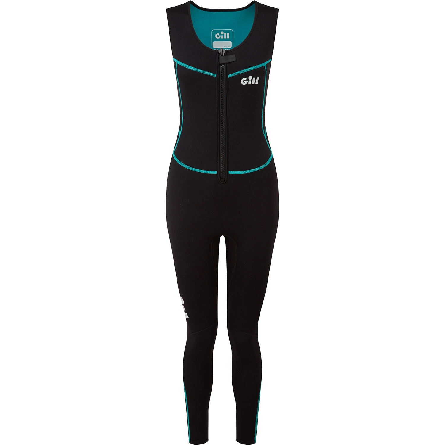 Gill Womens Dynamic Front Zip Longjane Wetsuit - Black 3 Gill Womens Dynamic Front Zip Longjane Wetsuit - Black