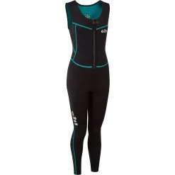 Gill Womens Dynamic Front Zip Longjane Wetsuit - Black 8 Gill Womens Dynamic Front Zip Longjane Wetsuit - Black -Professional Nautical Clothing Store Gill Womens Dynamic Longjane Wetsuit 5017W BLACK 3
