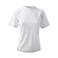 Gill Gill Women's UV Tec Crew Neck T-Shirt - White