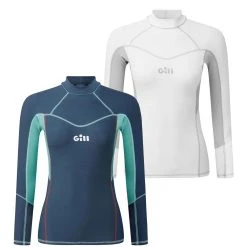 Gill Women's Long Sleeve Pro Rash Vest 16 Gill Women's Long Sleeve Pro Rash Vest -Professional Nautical Clothing Store gill womens long sleeve pro rash vest 6