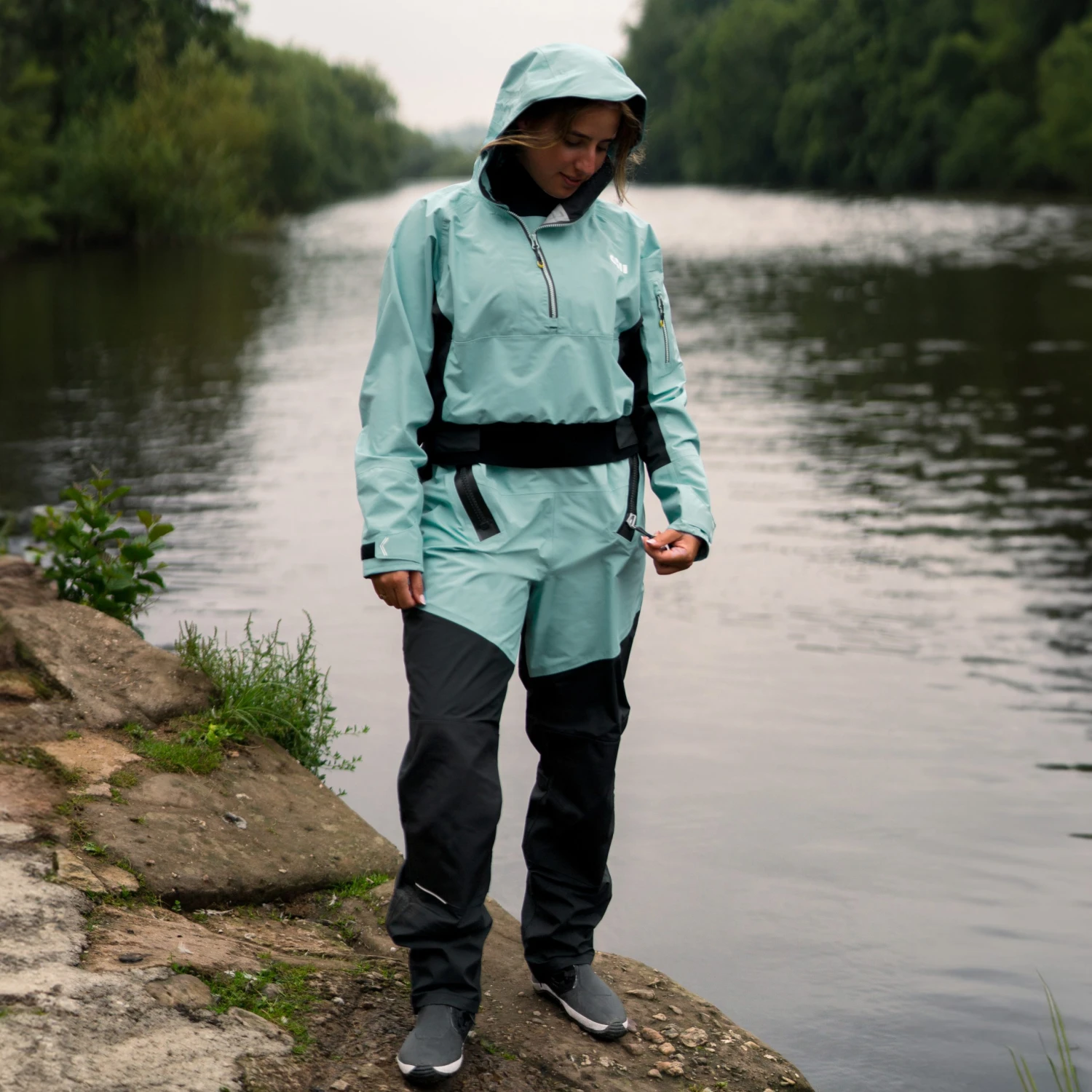 Gill Womens Verso Drysuit - Marine Blue 9 Gill Womens Verso Drysuit - Marine Blue - Image 7