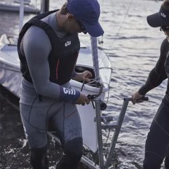 Gill Zenlite 2mm Men's Skiff Suit Grey 16 Gill Zenlite 2mm Men's Skiff Suit Grey -Professional Nautical Clothing Store gill zenlite 2mm mens skiff suit grey 2