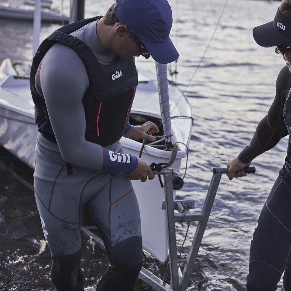 Gill Zenlite 2mm Men's Skiff Suit Grey 5 Gill Zenlite 2mm Men's Skiff Suit Grey - Image 3