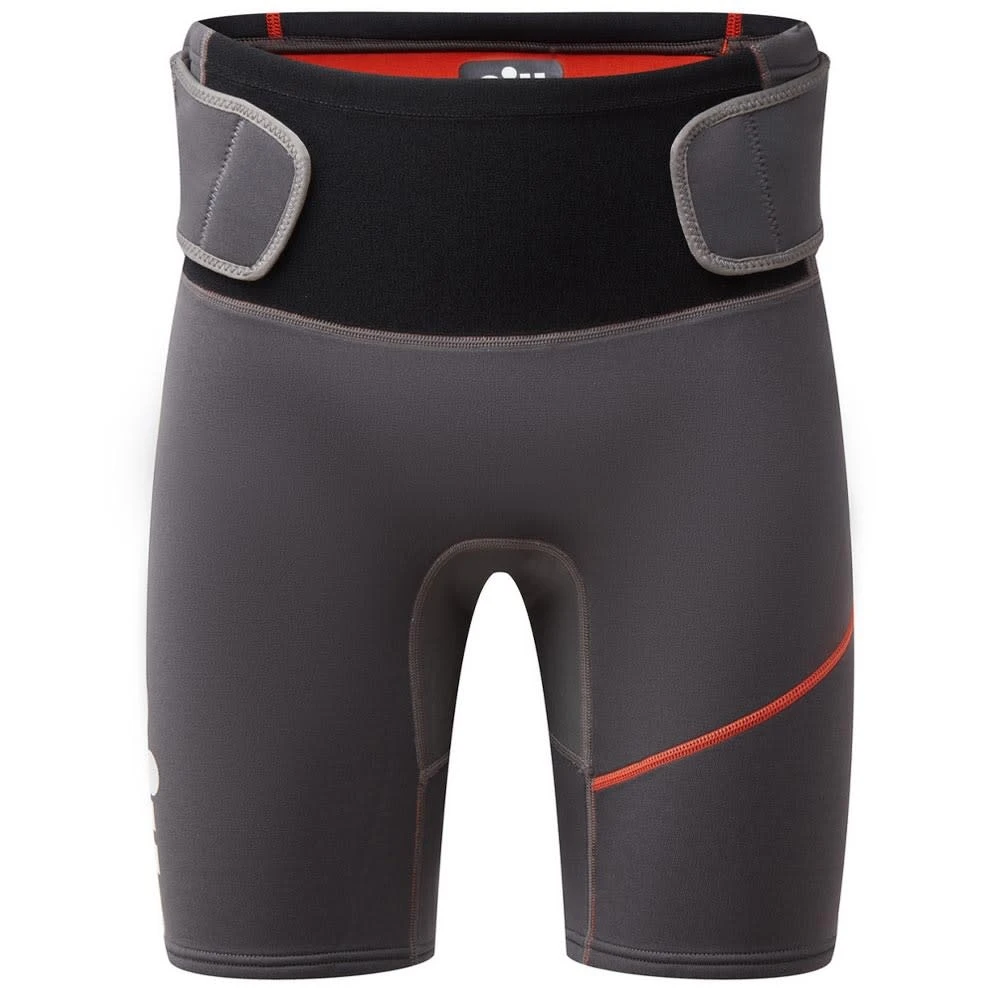 Gill ZenLite 2mm Wetsuit Shorts Graphite 3 Gill ZenLite 2mm Wetsuit Shorts Graphite